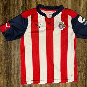 Puma chivas soccer Jersey youth large